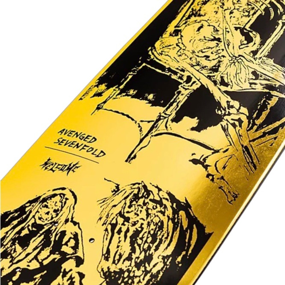 Wes Lang x Avenged Sevenfold Life is But a Dream 9.5 Skateboard Deck - Picture 6 of 10